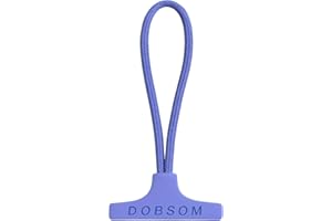 ‎DOBSOM T-Zippuller – 10er Pack – Reißverschluss-Hilfe für Kleidung und Taschen – Ideal bei Arthritis, Rheuma und eingeschränkter Handfunktion (Blau)