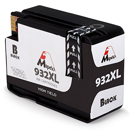 Mipelo Kompatibel HP 932XL 933XL Hohe Ergiebigkeit Druckerpatronen (1 Schwarz, 1 Cyan, 1 Magenta, 1 Gelb), Verwendet in HP Officejet 6600 6700 6100 7612 7610 7110 Drucker (Außer 7510 7512) - 3