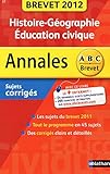 Image de ANNALES BREVET 2012 HIST-GEO/E