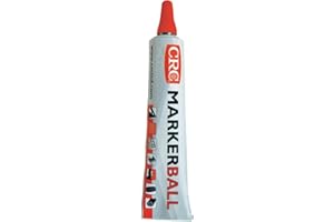 CRC 30161-AB - MARKER BALL Marcador de pintura permanente con bola de acero. Rojo 50 ml