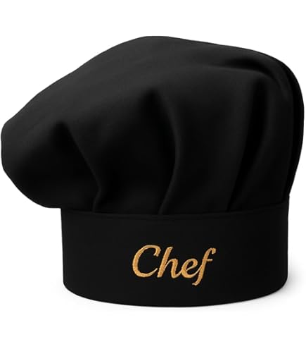 20 Cappelli Da Cuoco Grand Chef In Carta Crespata - Aperti, Regolabili, Con Fascia Assorbisudore - Foto 3