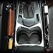 Leather Car Seat Gap Filler, Fubarbar Car Seat Side Console Slit Caddy Catcher Storage Box Pad Pocket Premium Quality Leather Stop Before Drop (Black, 2 Pack)