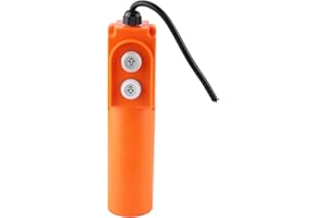 Hilitand Interruptor de botón para grúa, polipasto con auto-reinicio con condensador 220-380V 30uF para grúas pequeñas, polipastos eléctricos