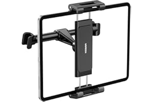 UGREEN Porta Tablet Auto Rotazione a 360 Gradi, Supporto Tablet Auto da 4,6-12,9 Pollici, Compatibile con iPad Pro Mini Air 2022/2021/2020, Galaxy Tab A8/S8/S7, Surface Pro 7/6, Switch, ecc