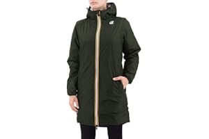 K-Way Le Vrai 3.0 Eiffel Orsetto, Manteau imperméable Homme, Vert (Black Torba 890), X-Large