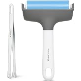 RANCOVY Brayer Roller and Mat Remover Tweezers Set for Cricut/Silhouette/Brother and T-Shirts, Heat Transfer Projects, Printi