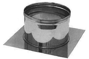 SGM CLIMA SRLS AIR EVOLUTION Grundplatte aus Edelstahl für Schornstein