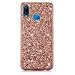 Produktbild Huawei P20 Pro Hülle Glitzer Silikon Handyhülle für Huawei P20 Pro, Coollee Ultra Slim Glitter Sparkle TPU Weich Case Süße Mädchen Luxus Bling Strass Glänzend Handytasche Bumper Dünnes Smartphone Etui Back-Cover Rot Rosa Schutzhülle (Roségold)