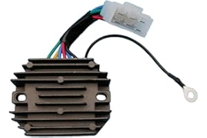 Tuzliufi Voltage Regulator Rectifier Compatible with Kubota Tractor B5200 B6200 B7200 B8200 B9200 F2000 F2100 G-5500S KH007H KH35 KH36 KH41 KH51 KH61 15533-64600 H1550-64600 76611-55440 New Z597