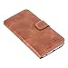 Produktbild Bouletta Leder Wallet Schutzhülle für Apple iPhone 6 Plus/6S Plus – Antic Coffee-Parent, Leder, Rustic Cognac, Apple iPhone 6 Plus/Apple iPhone 6S Plus