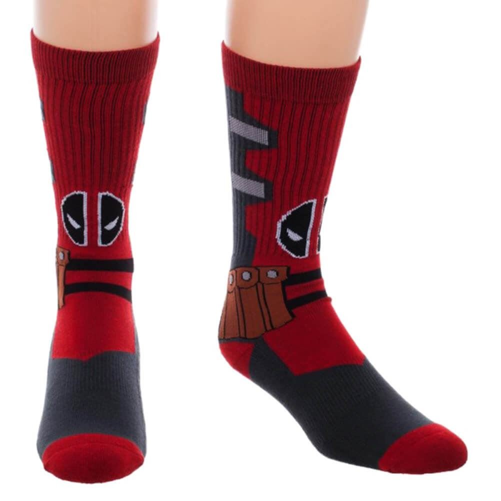 Marvel-Deadpool-Suit-Up-Crew-Socken