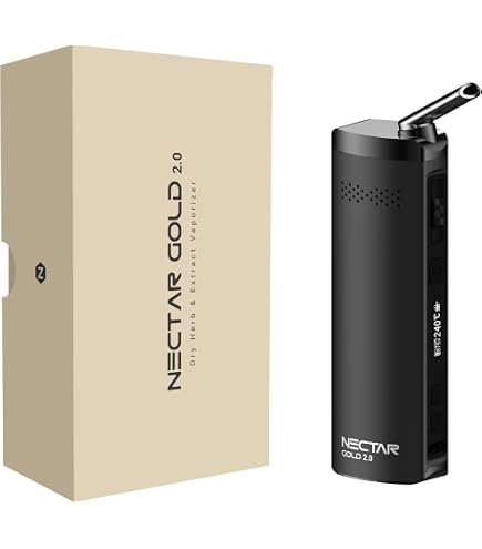 Vaporizzatore Per Erbe Secche KinZon - Display OLED, Controllo Temperatura 149-224°C, Riscaldamento Rapido 30s