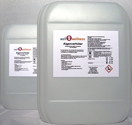 Pool Algenverhüter / Algenvernichter 10 l (2 x 5,0 l) - konzentriert + schaumfrei