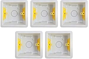 Appleby SB619 Dry Lining "Fast Fix" Box Single 1 Gang 32mm Deep (Pack of 5)