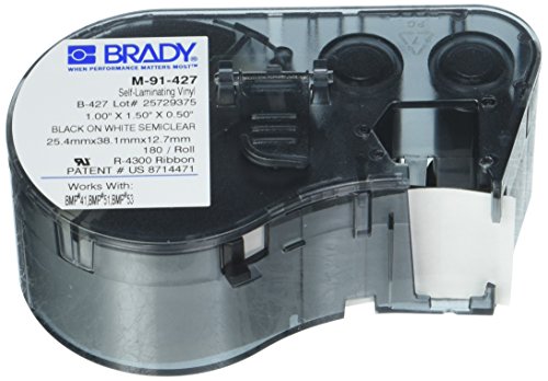 Preisvergleich Produktbild Brady m-91–427, 131570 Umweltfreundlich Kartusche (10 Stück Pcs)