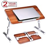 [Garantía de 2 años] Avantree Mesa de Cama Para Portátil Ajustable, Mesa...