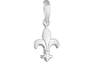 Elli Anhänger Damen Anhänger Schwertlilie Fleur de Lis in 925 Sterling Silber