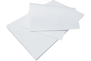 Jtnohx White Felt Sheets, Color Felt Fabric for Crafts, 12 Pcs 1mm Thick 20x30cm Soft Fabric Square for Handicraft DIY and Sewing Projects