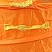 Tenflyer Cute Cartoon Style Laundry Toy Bin Storage Foldable Basket Kids Hamper (Orange)