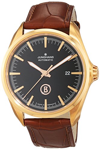 Junghans Herren-Armbanduhr XL Bogner Willy Automatic Analog Automatik Leder 027/7272.00 Junghans Herren-Armbanduhr XL Bogner Willy Automatic Analog Automatik Leder 027/7272.00