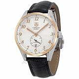 Tag Heuer Tag Heuer Carrera Erbe White Zifferblatt Schwarz Alligator Leder Mens Watch WAS2151.FC6180