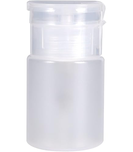 3-Pack 150ml Nagellak Remover Pomp Dispensers Lege Plastic Fles Push Down Cleanser Fles voor Nagellak Art Tool