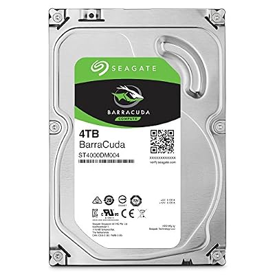 Seagate 4TB Barracuda SATA 6 Go/s 256 Mo de cache disque dur interne 8,9 cm (St4000dm004)