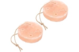 ORFOFE 2st Små Saltblock För Gnagare Mineralblock För Kaniner Hamster Och Andra Smådjur Ger Viktiga Spårämnen Och Mineraler För Optimal Hälsa