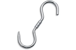 AUSONIA - 58350 Crochet en acier inoxydable en forme de S 270mmx12