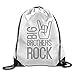 Produktbild quanzhouxuhuixiefu Gym Drawstring Bag Sisters and Brothers Big Brothers Rock Backpack Bag