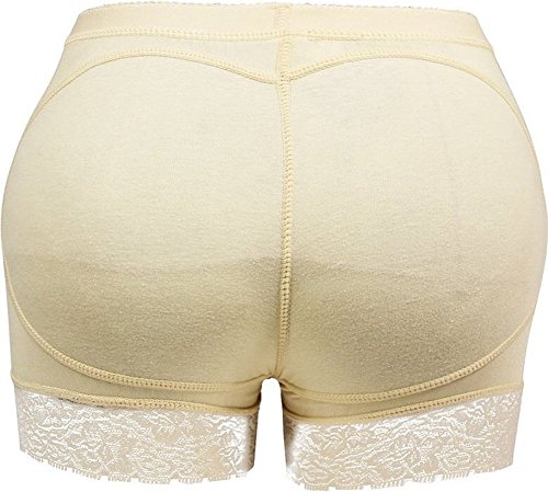 TDOLAH Damen Hohe Taille Miderhose mit Push-up Polster Bodyshaper Padded Shapewear Unterwäsche - 3