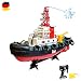 Produktbild HSP Himoto RC ferngesteuertes Boot, Hafenschlepper Polizeischiff mit Spritzturm, Schiff, Komplett-Set inkl. Akku, 2,4Ghz Fernsteuerung, Neu, OVP