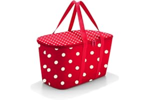 reisenthel gilching Reisenthel coolerbag Sporttasche Kühltasche Mixed Dots Chilli Red, 44,5 x 24,5 x 25 cm