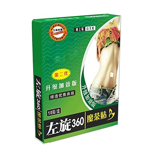 Preisvergleich Produktbild 30 Stücke Schlankheitspflaster Abnehmen Entgiftung, Abnehmen Fettverbrennung Toxin Eliminierung Schlafen Schlank Patches Gewichtsverlust Aufkleber