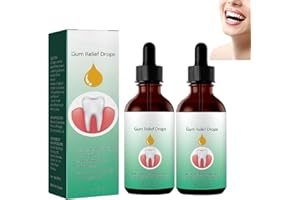 BAOPINLADY DentiZen Gum Regrowth Drops 2PCS,2023 New Dentizen Gum Therapy Gel,Natural Gum Restore Plus Liquid Drops Mouthwash,Gum Regrowth for Receding Gums,Gum Repair Regrowth Teeth Whitening