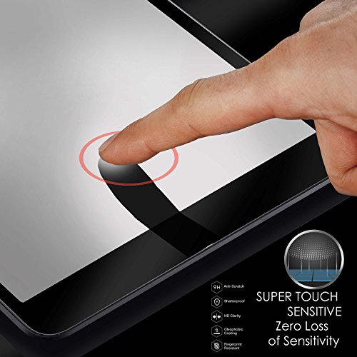 Forefront Cases® [HD KLARHEIT] Gehärtetes Glas Bildschirm Schutz Protektor Folie für Samsung Galaxy Tab A 7.0 SM-T280 [ULTRA DÜNN nur 0.3mm] - 3