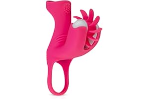 Teazers Funda para Pene con Estimulador – El juguete Perfecto para Parejas – Vibrante Fundas Pene - Un placer para El y para Ella – Rosado