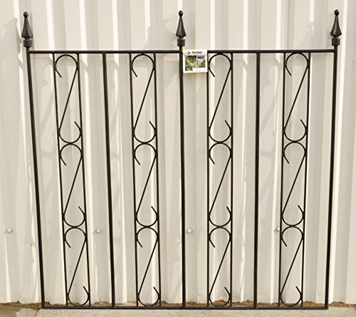Preisvergleich Produktbild ZAUNFELD 90CM SCHWARZ 11810
