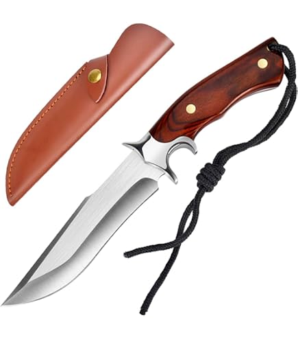 K25 Mohican 3 Titan – Coltello Da Sopravvivenza E Bushcraft, Lama In Acciaio Inox 7,8 Cm, Manico In Alluminio, Custodia In Nylon - 3