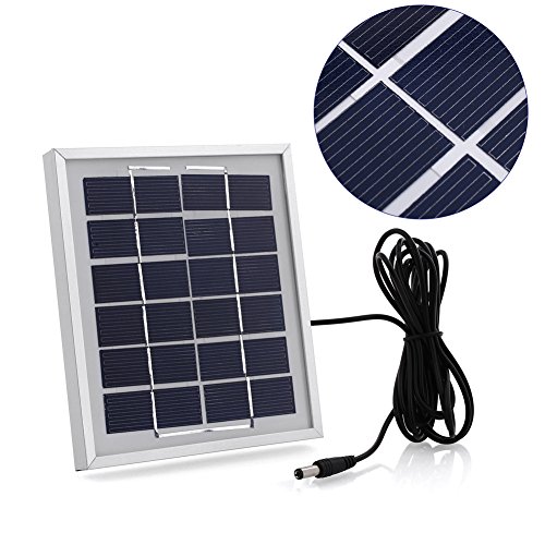 amzdeal Solarleuchten LED E27 Aufladbar Dimmbar Fernbedienungskontrolle Solarbetrieben Wasserdricht Kaltweiß - 4
