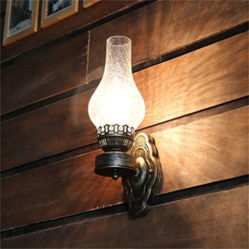 TOYM UK-Chinese Wall old fashioned oil lamp aisle lights Creative Retro Bar Cafe Restaurant bedroom bedside wall lamp