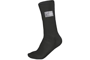 Omp Chaussettes Nomex FIA 8856-2018 Noir Taille L