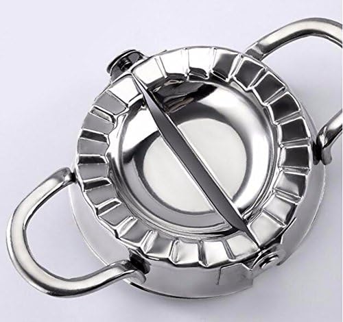 QPSSP Dumplings Artifact Size 304 Stainless Steel Crescent Cut Dumpling Mold Mold Is Boiled Dumplings Dumplings,2.5Cm 7.5 13.5 * *