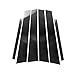 Produktbild Demino 6pcs / Set Auto-Fenster-Säule B-Säule Carbon-Faser-Abdeckungs-Aufkleber-Wiedereinbau für BMW 3er E46 2008-2013