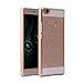 Produktbild Huawei P9 Lite Hülle, Asnlove Ultra Thin Dünn Hart PC cover für Huawei P9 Lite Schutzhülle Premium Matt Luxus Handytasche Bumper Case Kristall Sparkle Bling Glitzer Tasche Protective Skin Shinning Schale Ultraleicht Tasche Light Etui - Golden