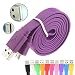 Produktbild Plum Might Lte, Plum Might Plus, Plum Might Pro Datenkabel - Lila Flat Micro USB Kabel Handy Smartphone Ladegerät Daten Sync Ladekabel Für Ihr Handy