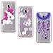 Produktbild Samsung Galaxy J7 2017 Hülle Silikon, LuckyW 3X TPU Einhorn Eis Unicorn Traumfänger Hülle für Samsung Galaxy J7 (2017) SM-J730F (European Version) Soft Silikon Glitter Tasche Transparent Clear Klar Durchsichtig Ultra Slim Thin Dünne Schutzhülle Weiche Flexibel Kratzfeste Scratch-Resistant Stoßfest Shockproof Etui Bumper Case