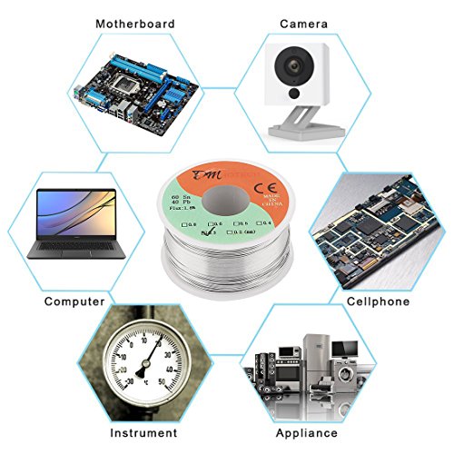 Sourcingmap® 0,3 mm 150 g 60/40 Kolophonium Core Dose führen Rolle Löten Lötzinn - 4