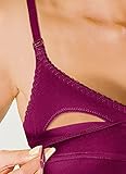 Klassischer Big-Cup Still-BH Hannah von Benefit – ohne Bügel – burgundy, navy, nude – produziert in der EU - 2