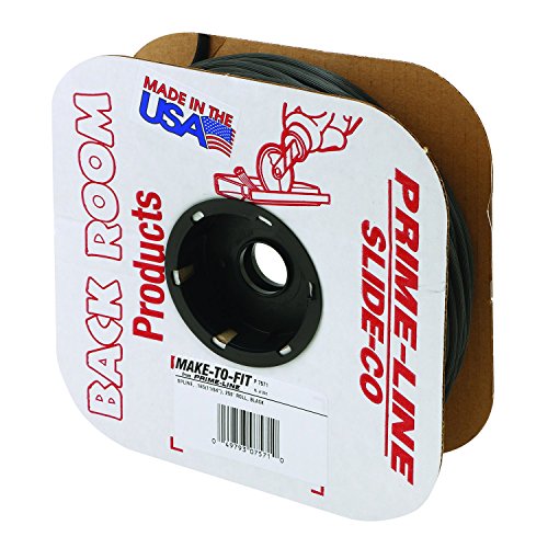 Prime-Line Products P 7571 Screen Retainer Spline, 165-in(11/64-in), 250-ft Roll, Black